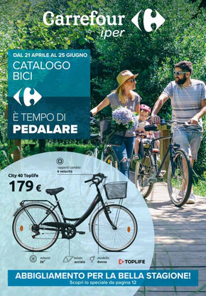 Volantino Carrefour Ipermercati a Roma | Catalogo Bici | 21/4/2023 - 25/6/2023