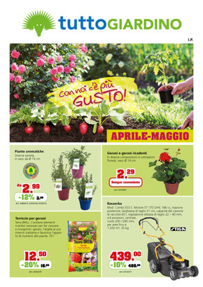 Volantino TuttoGiardino a Rovereto | Volantino Trento | 1/4/2023 - 31/5/2023