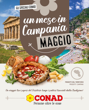 Volantino Conad a Casoria | Un mese in Campania | 2/5/2023 - 31/5/2023
