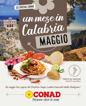 Volantino Conad Superstore | Un mese in Calabria | 2/5/2023 - 31/5/2023