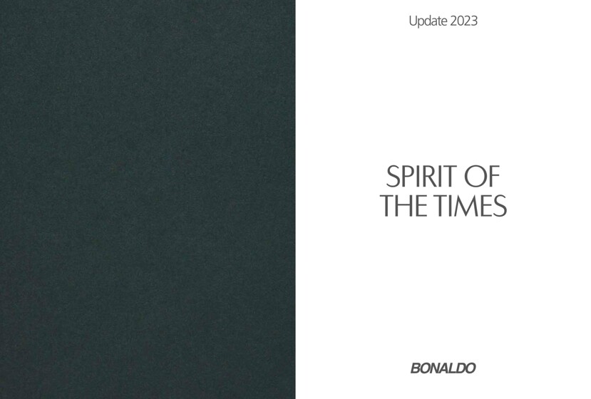 Volantino Bonaldo | Spirit of the times | 2/5/2023 - 31/12/2023