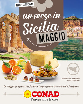 Volantino Conad Superstore a Palermo | Un mese in Sicilia | 2/5/2023 - 31/5/2023
