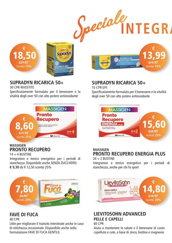 Volantino Consorzio Infarmacia | Promozione per la tua salute | 2/5/2023 - 30/6/2023