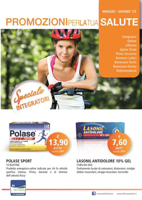Offerte di Salute e Benessere a Padova | Promozione per la tua salute in Consorzio Infarmacia | 2/5/2023 - 30/6/2023