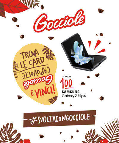 Volantino Gocciole a Cava de' Tirreni | #SvoltaconGocciole | 2/5/2023 - 18/6/2023