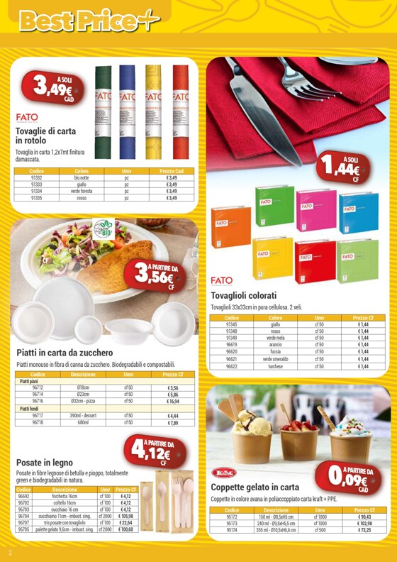 Volantino Sforazzini | Best price | 4/5/2023 - 30/6/2023