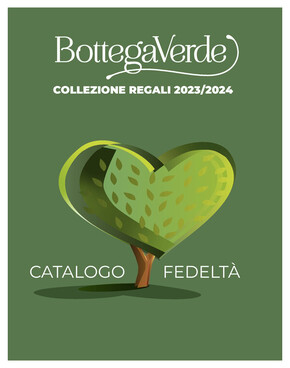 Volantino Bottega verde a Reggio Calabria | COLLEZIONE REGALI 2023/2024 | 5/5/2023 - 3/3/2024