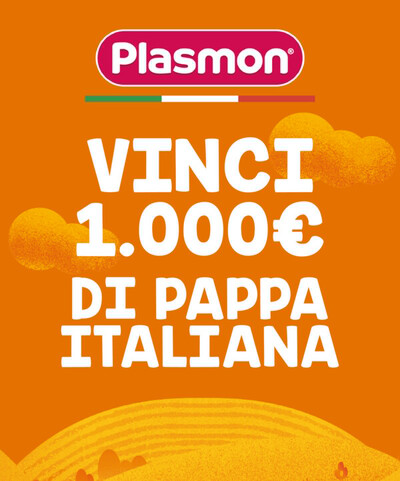 Volantino Plasmon a Olbia | Vinci 1.000€ di pappa italiana | 15/5/2023 - 15/6/2023