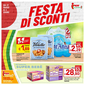 Volantino Iper La grande i | Festa di sconti | 22/5/2023 - 4/6/2023