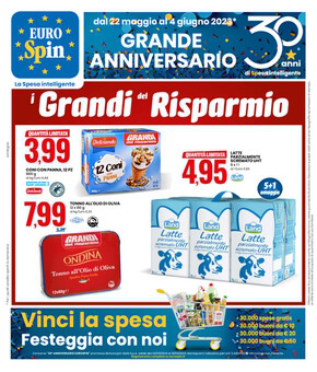 Offerte di Discount a Cagliari | i Grandi del Risparmio in Eurospin | 22/5/2023 - 4/6/2023