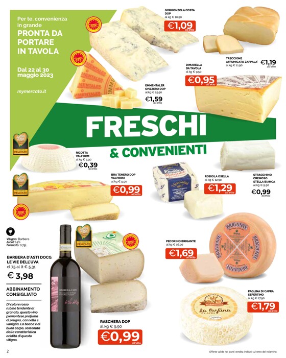 Volantino Mercatò Local | Freschi e convenienti | 22/5/2023 - 30/5/2023