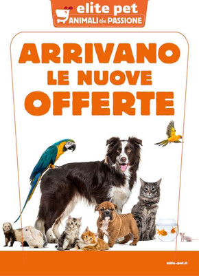 Offerte di Animali a Guidonia Montecelio | Arrivano le nuove offerte in Elite Pet | 16/5/2023 - 31/5/2023