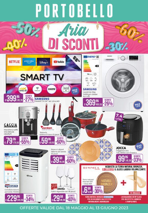 Offerte di Elettronica a Milano | Aria di sconti! in Portobello | 18/5/2023 - 13/6/2023