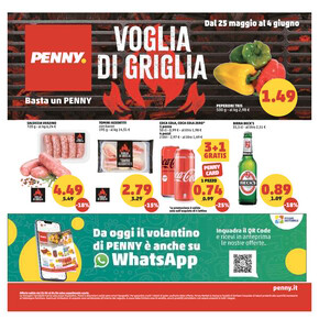 Offerte di Discount a Bergamo | Voglia di griglia in PENNY | 25/5/2023 - 4/6/2023