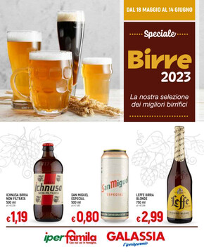 Volantino Galassia | Speciale birre 2023 | 18/5/2023 - 14/6/2023