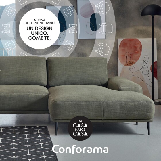 Volantino Conforama a Torino | Un design unico come te. | 16/5/2023 - 31/12/2023