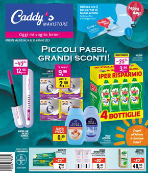 Volantino Caddy's Maxistore | Piccoli passi , grandi sconti ! | 18/5/2023 - 30/5/2023