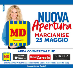 Volantino MD a Napoli | Nuova Apertura | 25/5/2023 - 4/6/2023