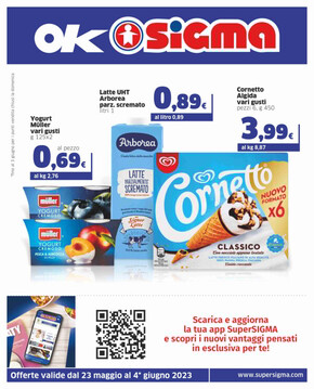 Volantino Sigma | Prezzi Tagliati | 23/5/2023 - 4/6/2023