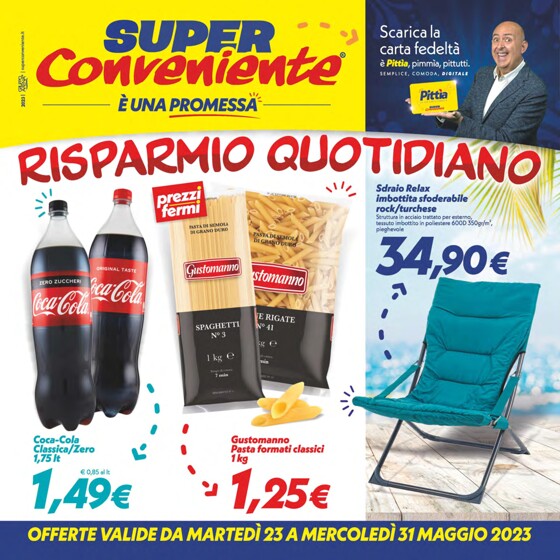 Volantino Iper Super Conveniente a Messina | Risparmio quotidiano  | 23/5/2023 - 31/5/2023