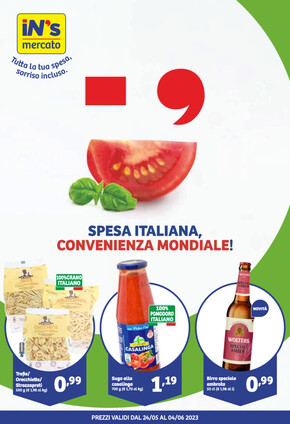 Offerte di Discount a Roma | Spesa italiana,convenienza mondiale! in IN'S | 24/5/2023 - 4/6/2023