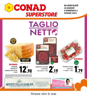 Volantino Conad Superstore a Roma | Taglio netto | 24/5/2023 - 4/6/2023
