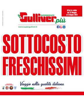 Volantino Gulliver | Sottocosto Freschissimi | 23/5/2023 - 5/6/2023