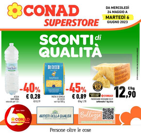 Volantino Conad Superstore | Sconti di qualita  | 24/5/2023 - 6/6/2023