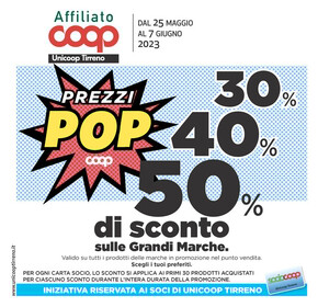 Volantino Coop a Rieti | Prezzi pop | 25/5/2023 - 7/6/2023