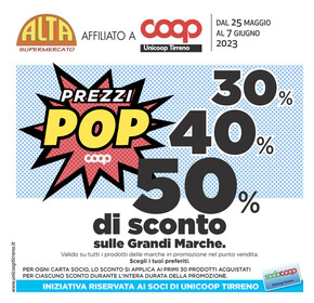 Volantino Coop | Prezzi pop | 25/5/2023 - 7/6/2023