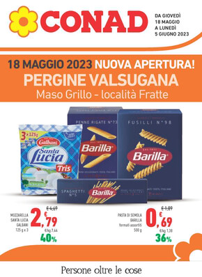 Volantino Conad a Rovereto | Nuova apertura! | 18/5/2023 - 5/6/2023