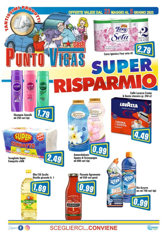 Volantino Punto Vigas | Super risparmio | 23/5/2023 - 5/6/2023
