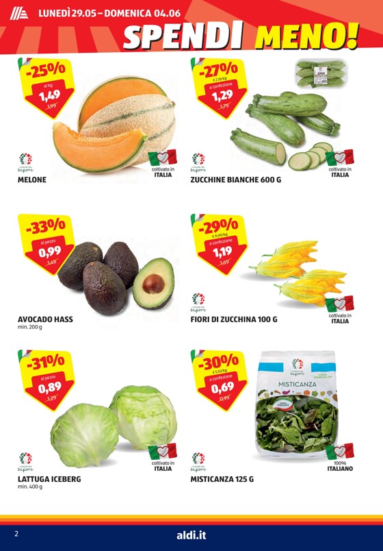 Volantino Aldi | Spendi meno! | 29/5/2023 - 4/6/2023