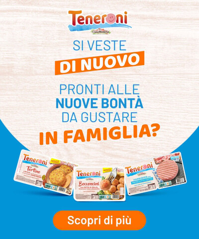 Volantino Teneroni | Pronti alle nuove bontà da gustare in famiglia? | 29/5/2023 - 25/6/2023