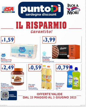 Offerte di Discount a Cagliari | Il risparmio garantito! in PuntoDì | 23/5/2023 - 3/6/2023