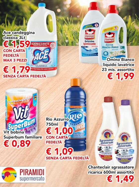 Volantino Supermercato Piramidi | Offerte valide fino al 3 giugno 2023! | 23/5/2023 - 3/6/2023