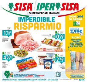Volantino Sisa a Messina | Imperdibile risparmio | 24/5/2023 - 4/6/2023