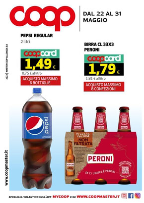 Volantino Coop a Bologna | Dal 22 al 31 maggio  | 24/5/2023 - 31/5/2023