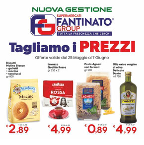 Volantino FANTINATO GROUP | Tagliamo i prezzi | 25/5/2023 - 7/6/2023