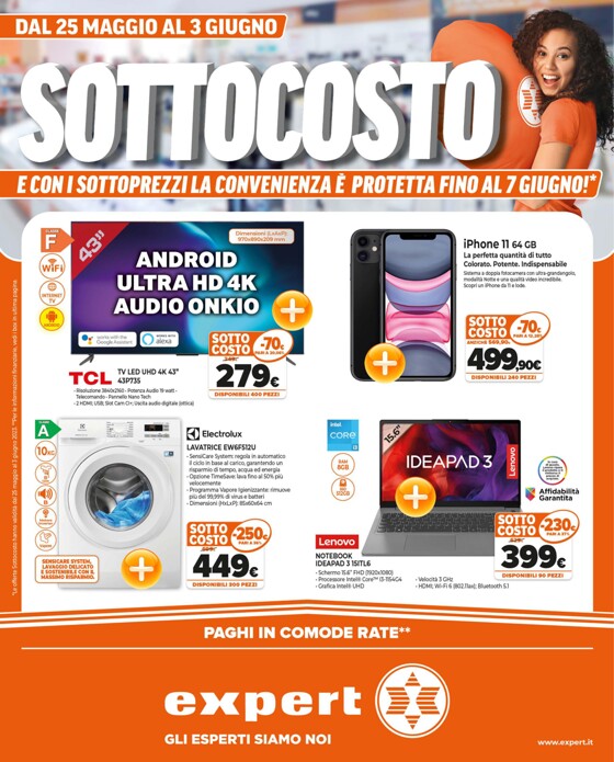 Volantino Expert a Palermo | Sottocosto | 25/5/2023 - 7/6/2023