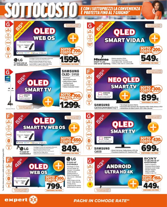 Volantino Expert a Palermo | Sottocosto | 25/5/2023 - 7/6/2023