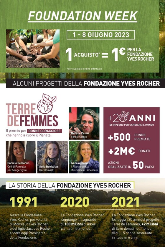 Volantino Yves Rocher a Milano | Album 7! | 24/5/2023 - 12/6/2023
