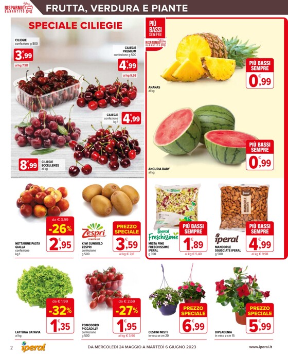 Volantino Iperal a Lissone | Sconti fino al 50% | 24/5/2023 - 6/6/2023