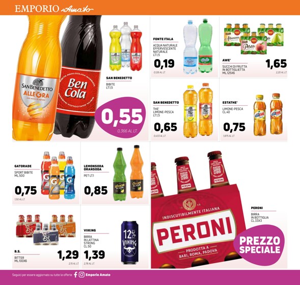Volantino Emporio Amato | Amore a prima spesa! | 25/5/2023 - 7/6/2023