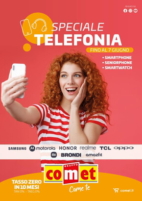 Offerte di Elettronica a Firenze | Speciale Telefonia! in Comet | 25/5/2023 - 7/6/2023