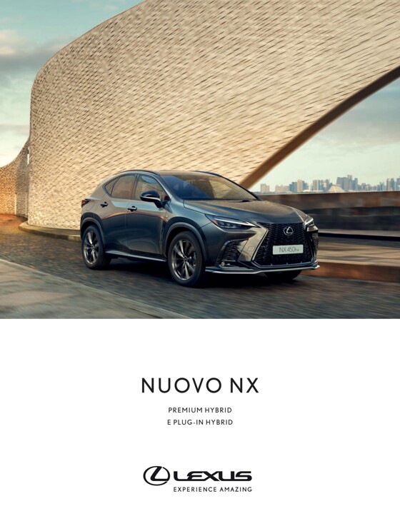 Volantino Lexus | Nuovo nx! | 25/5/2023 - 31/12/2023