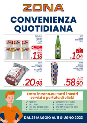 Volantino ZONA a Firenze | Zona - Convenienza Quotidiana | 29/5/2023 - 11/6/2023
