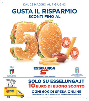 Volantino Esselunga | Sconti fino al 50% | 25/5/2023 - 7/6/2023
