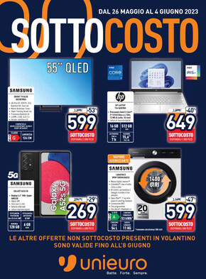 Offerte di Elettronica | SOTTOCOSTO in Unieuro | 26/5/2023 - 4/6/2023