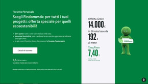 Offerte di Banche e Assicurazioni a Roma | Prestito personale  in Findomestic | 26/5/2023 - 31/5/2023